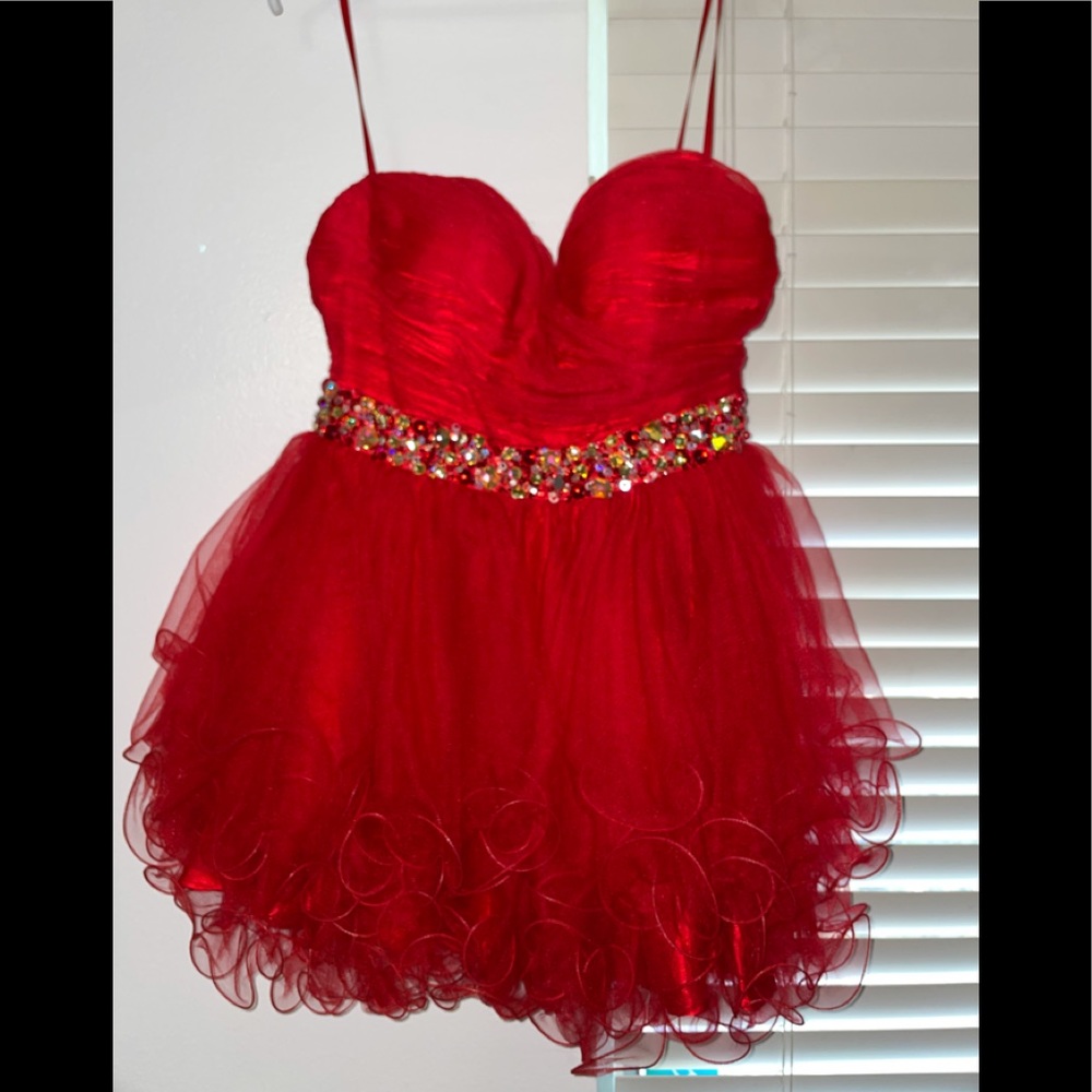 Red dress